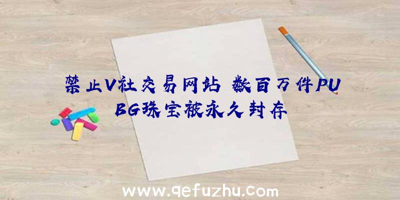 禁止V社交易网站